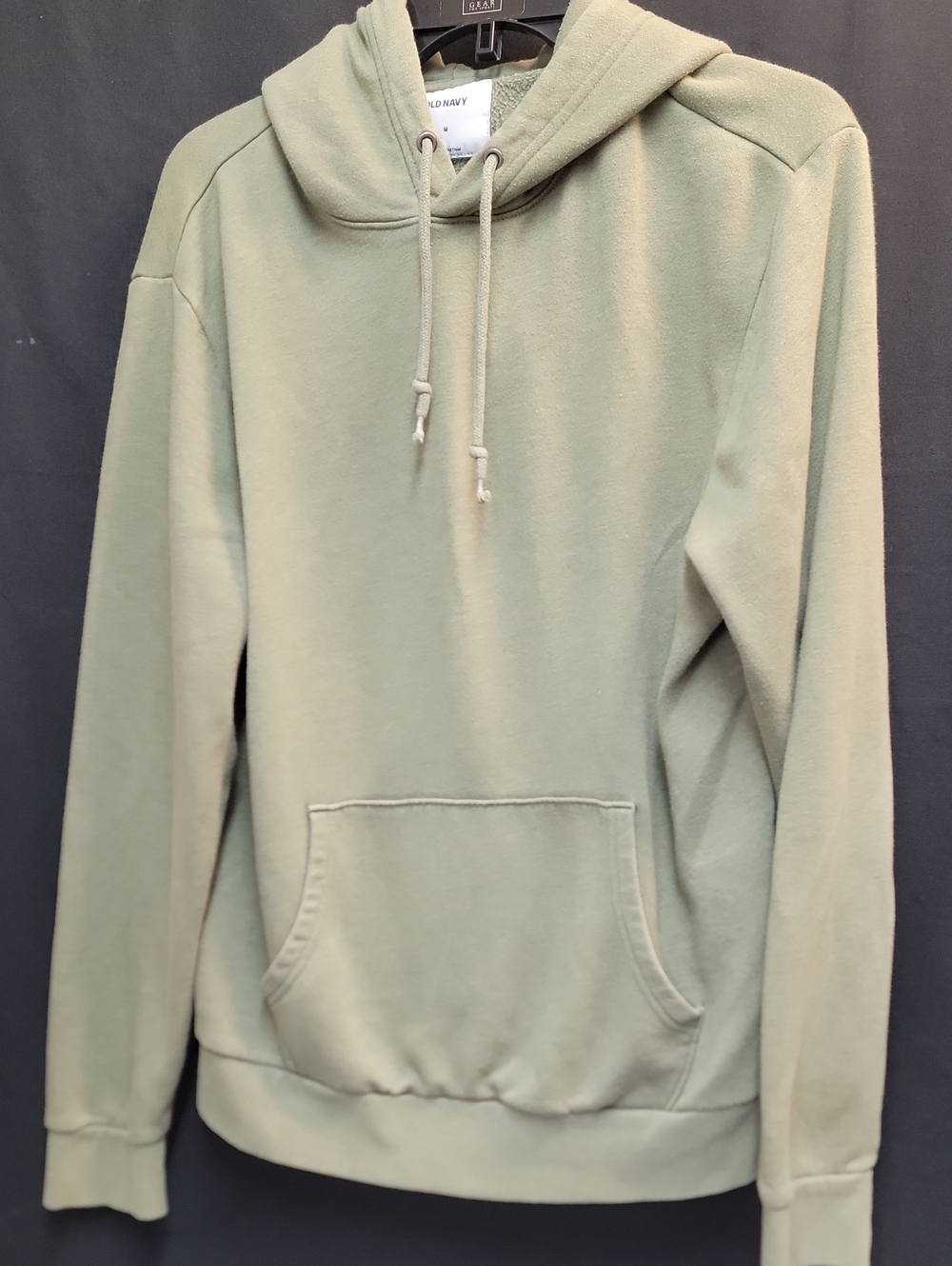 Old Navy Men's Light Sage Green Hoodie Pullover